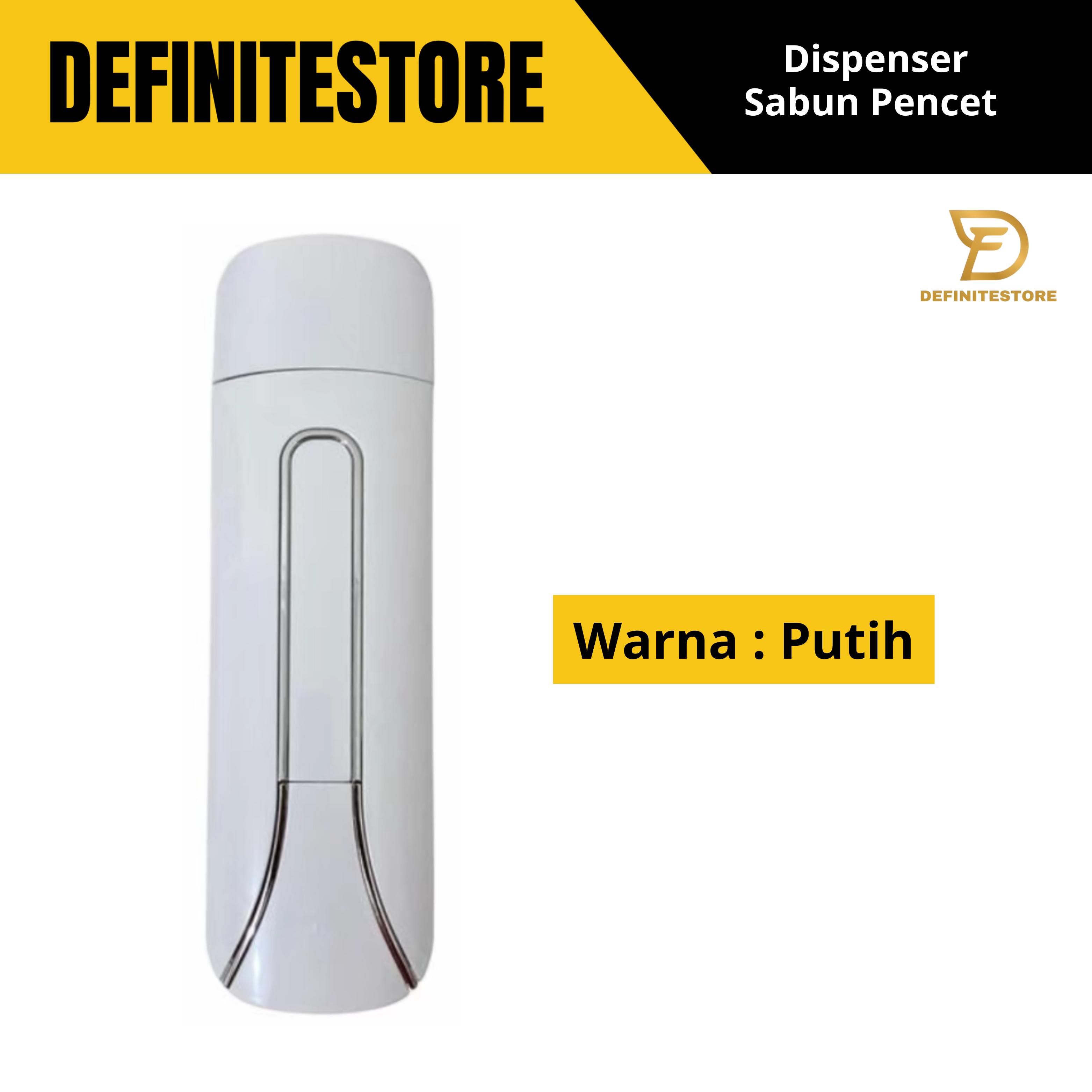 TEMPAT SABUN CAIR SOAP DISPENSER MODEL PENCET ELEGAN - PUTIH 350