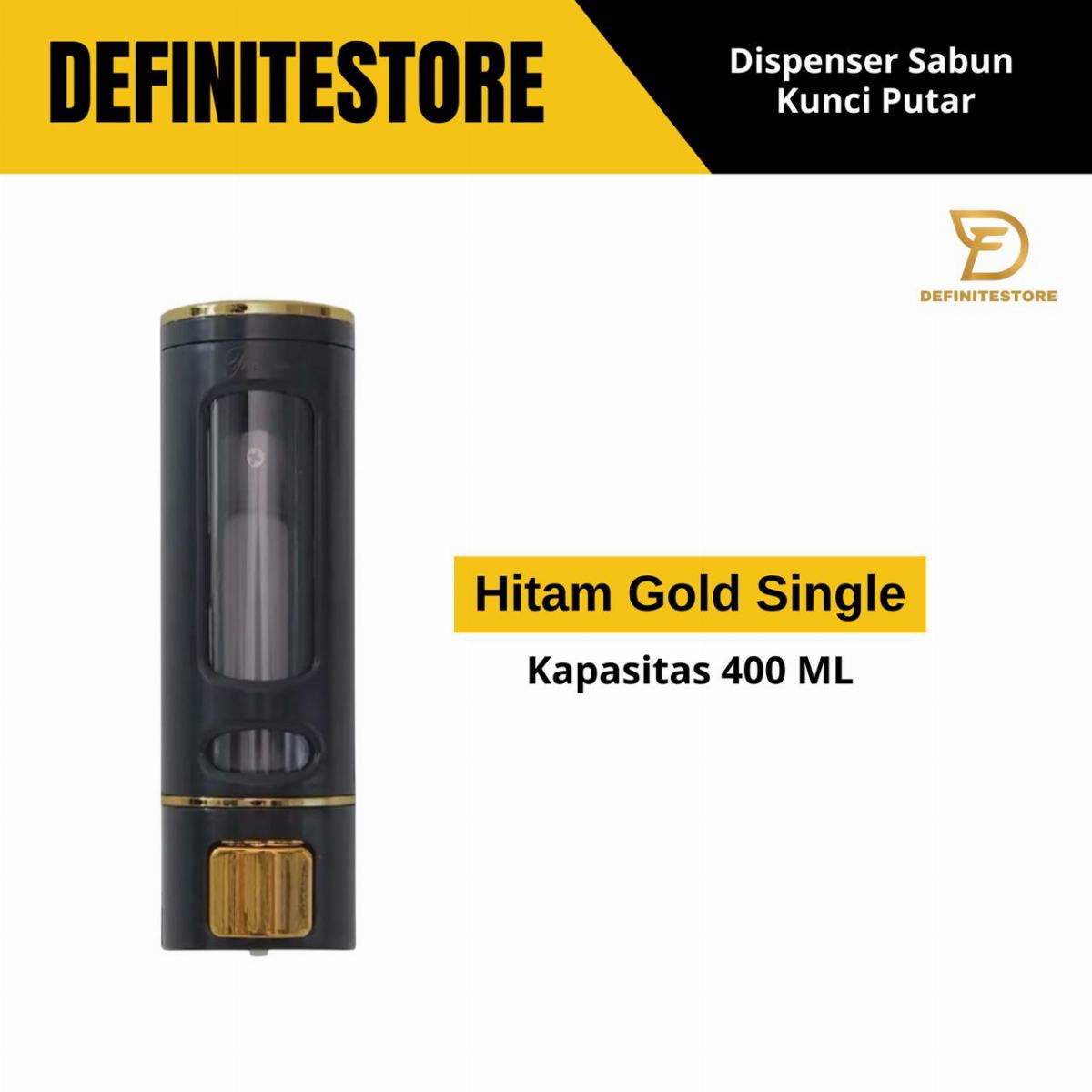 TEMPAT SABUN CAIR 400ML MODEL TEKAN PENCET