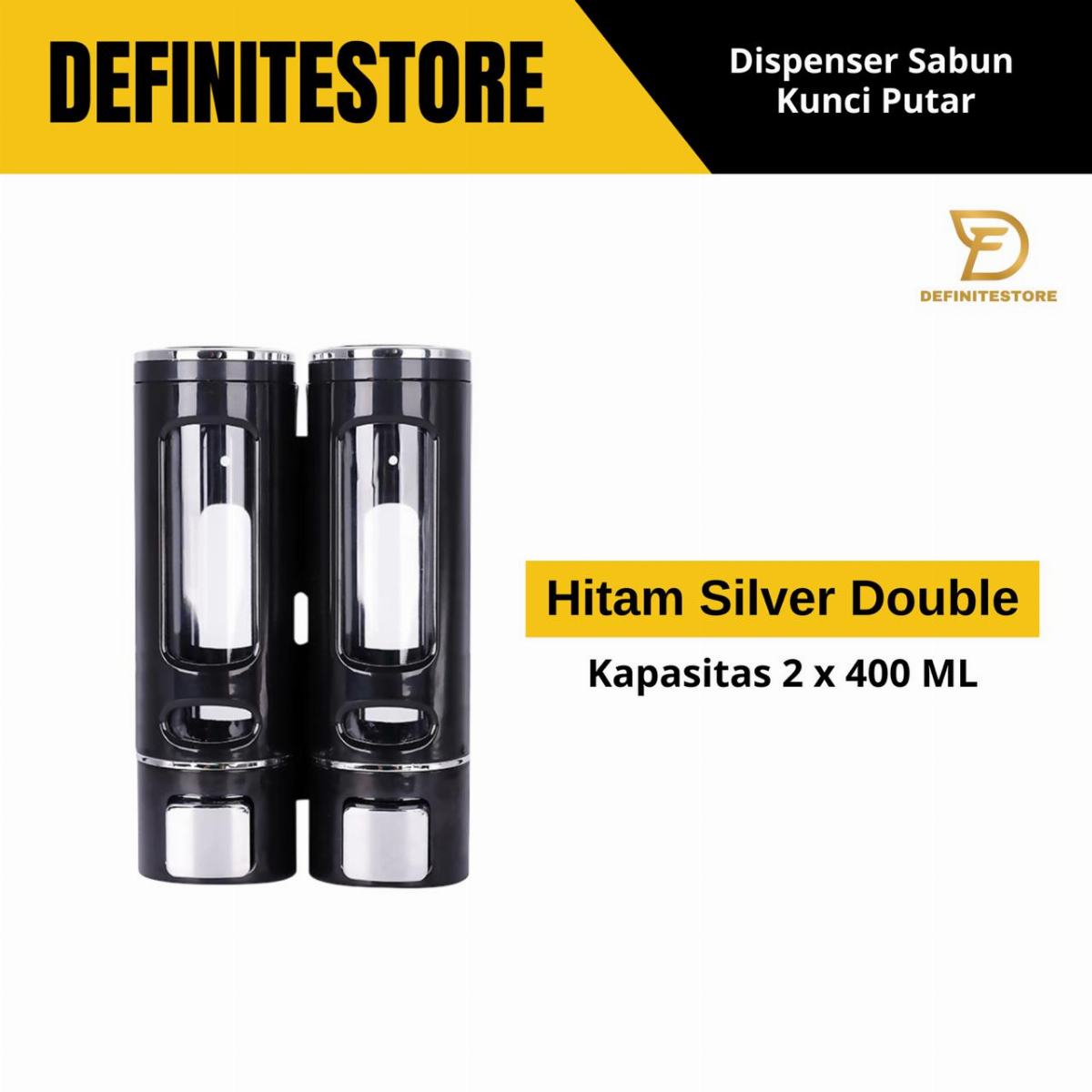 TEMPAT SABUN CAIR 400ML MODEL TEKAN PENCET