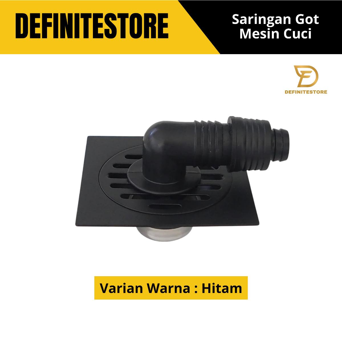 SARINGAN GOT MESIN CUCI STAINLESS SUS 304 HITAM