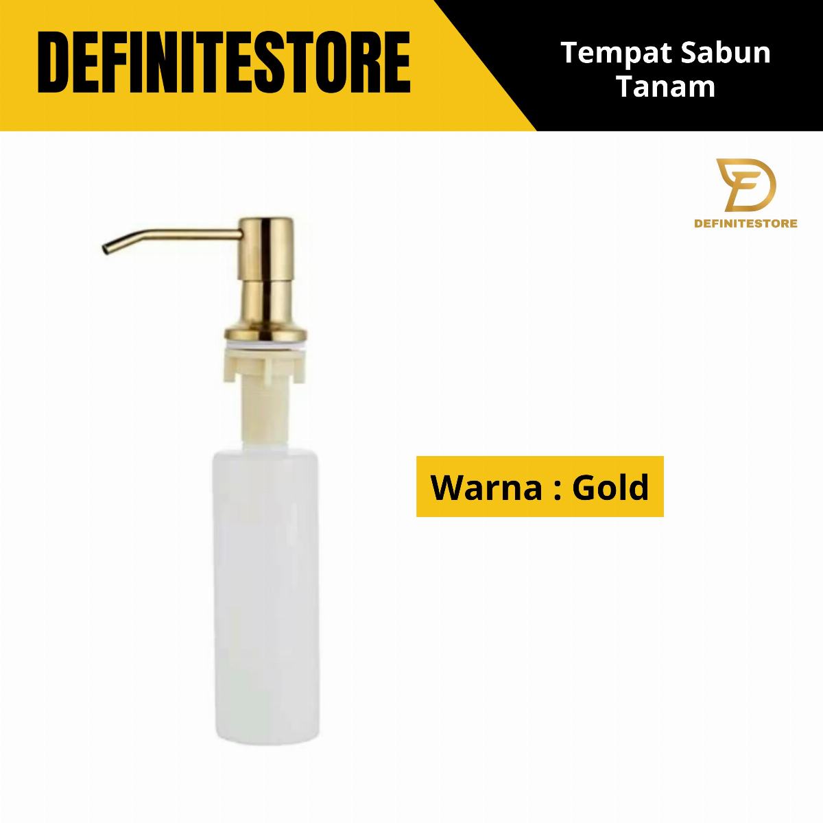 TEMPAT SABUN CAIR TANAM SINK WASTAFEL GOOD QUALITY