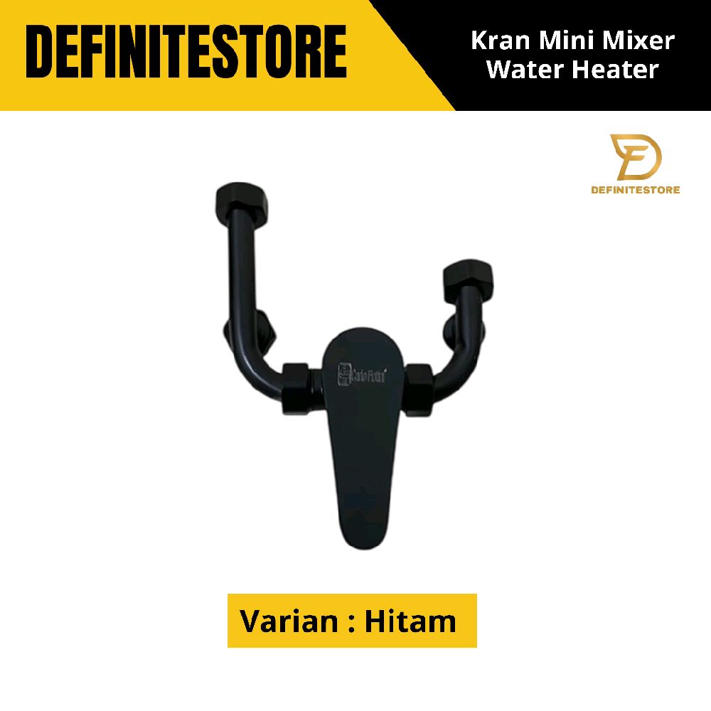 KRAN MINI MIXER INSTANT PANAS DINGIN WATER HEATER TANPA BOBOK HIT